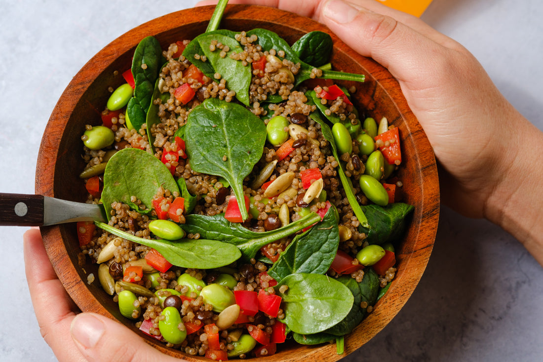 5 Ingredient Garlic & Herb Salad