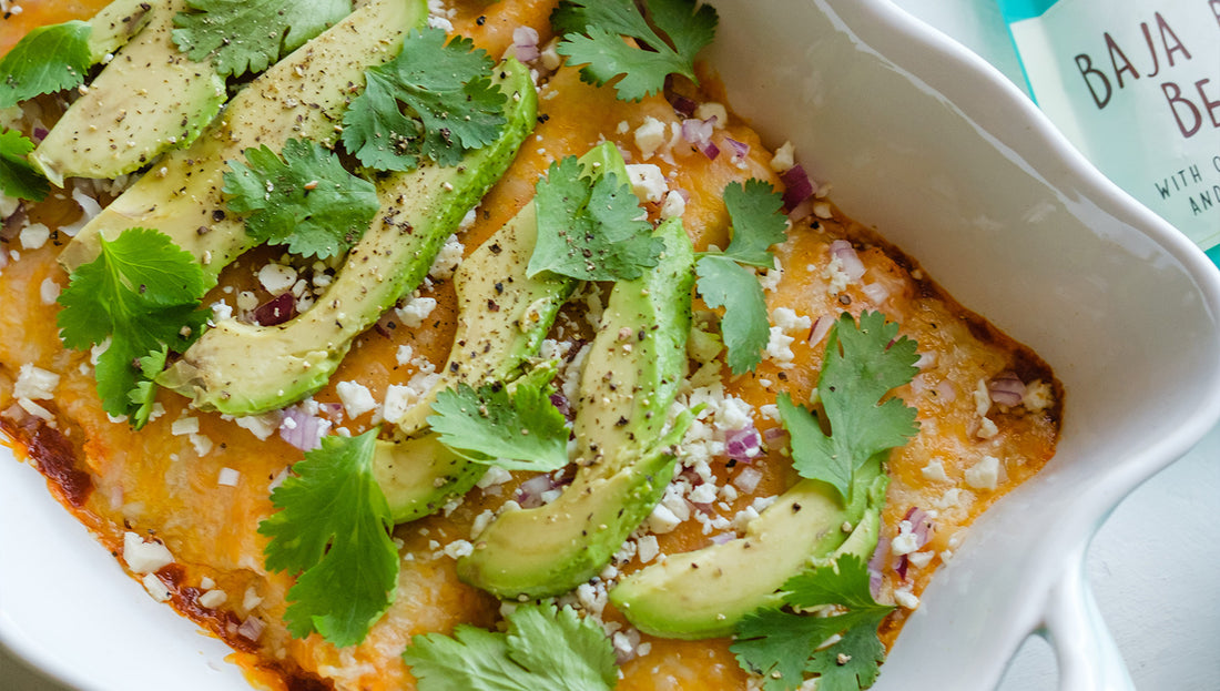 Black Bean Enchiladas