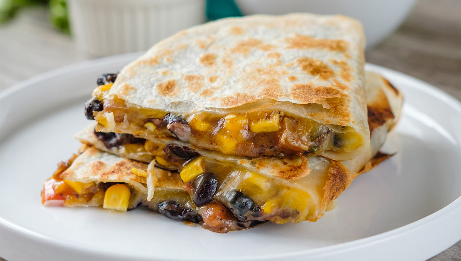 Black Bean Quesadilla BeanVIVO
