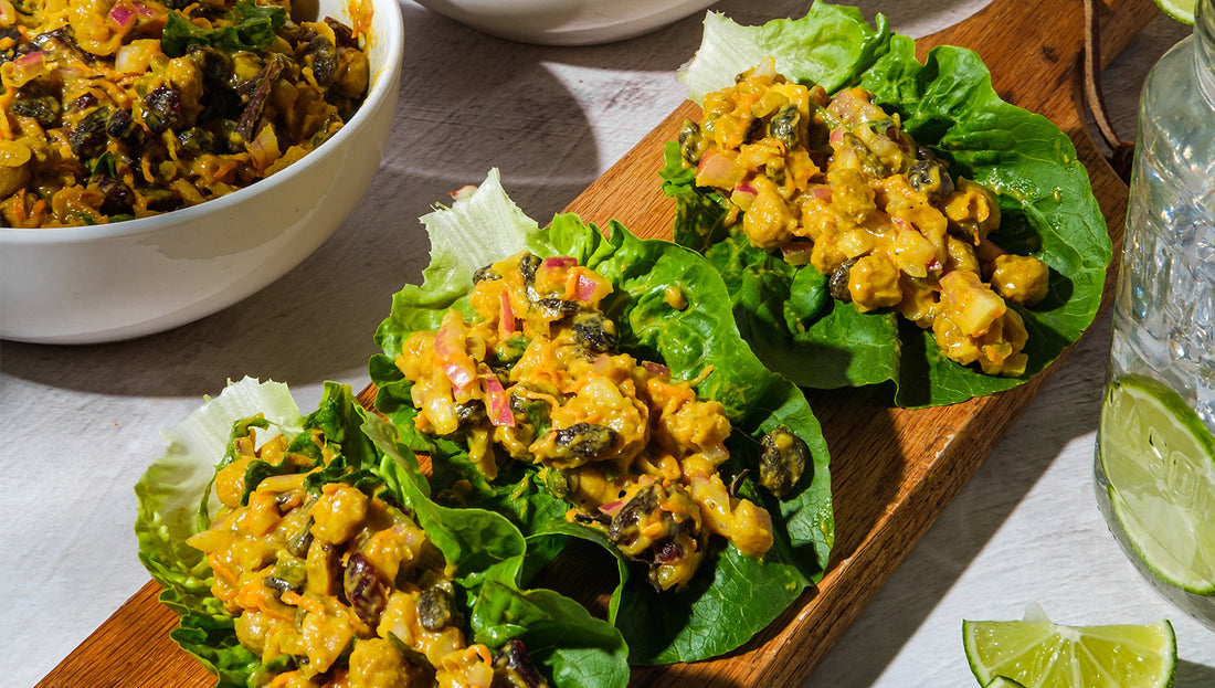 Coconut Curry Lettuce Wraps