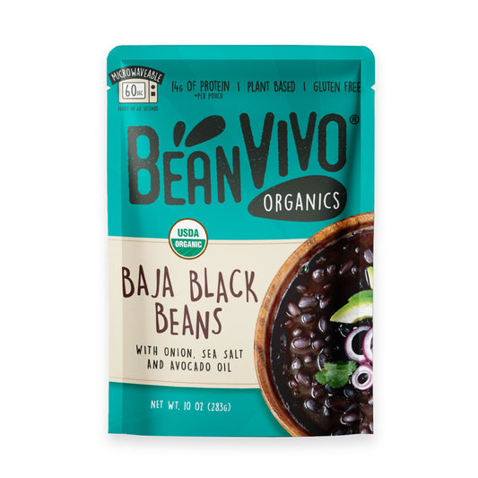 Organic Baja Black Beans (6-Pack)