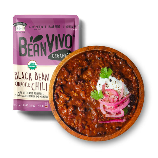 Organic Black Bean Vegan Chipotle Chili (1-Pouch)