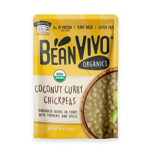 Organic Coconut Curry Chickpeas (6-Pack)