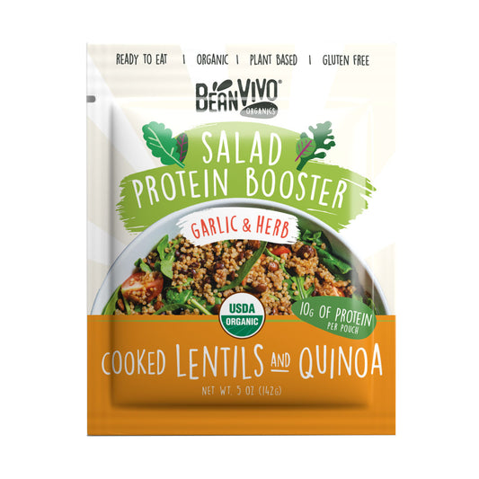 Organic Salad Protein Booster - Garlic & Herb (6-Pack)