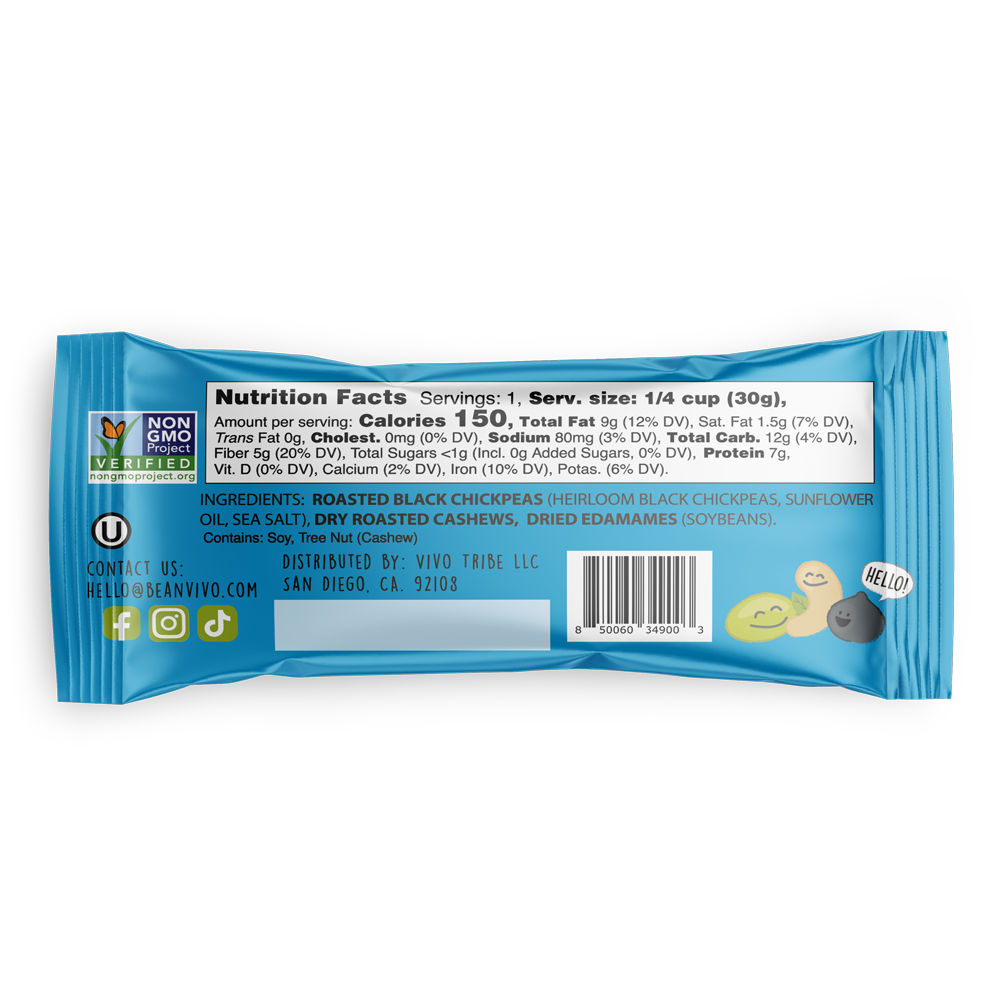 Snack Mix - Sea Salt 1oz (8-Pack)