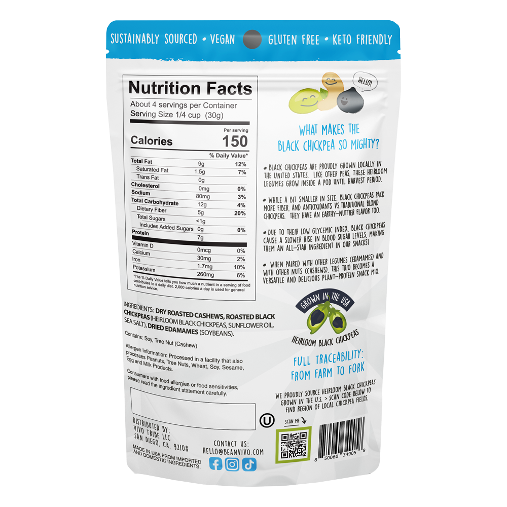 Snack Mix - Sea Salt 4.5oz (6-Pack)