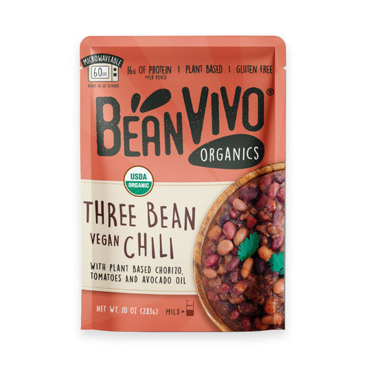 Organic Three Bean Vegan Chili (6-Pack)