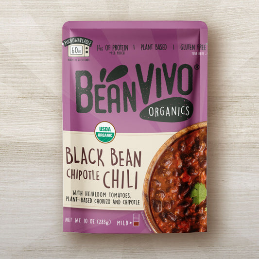Organic Black Bean Vegan Chipotle Chili (6-Pack)