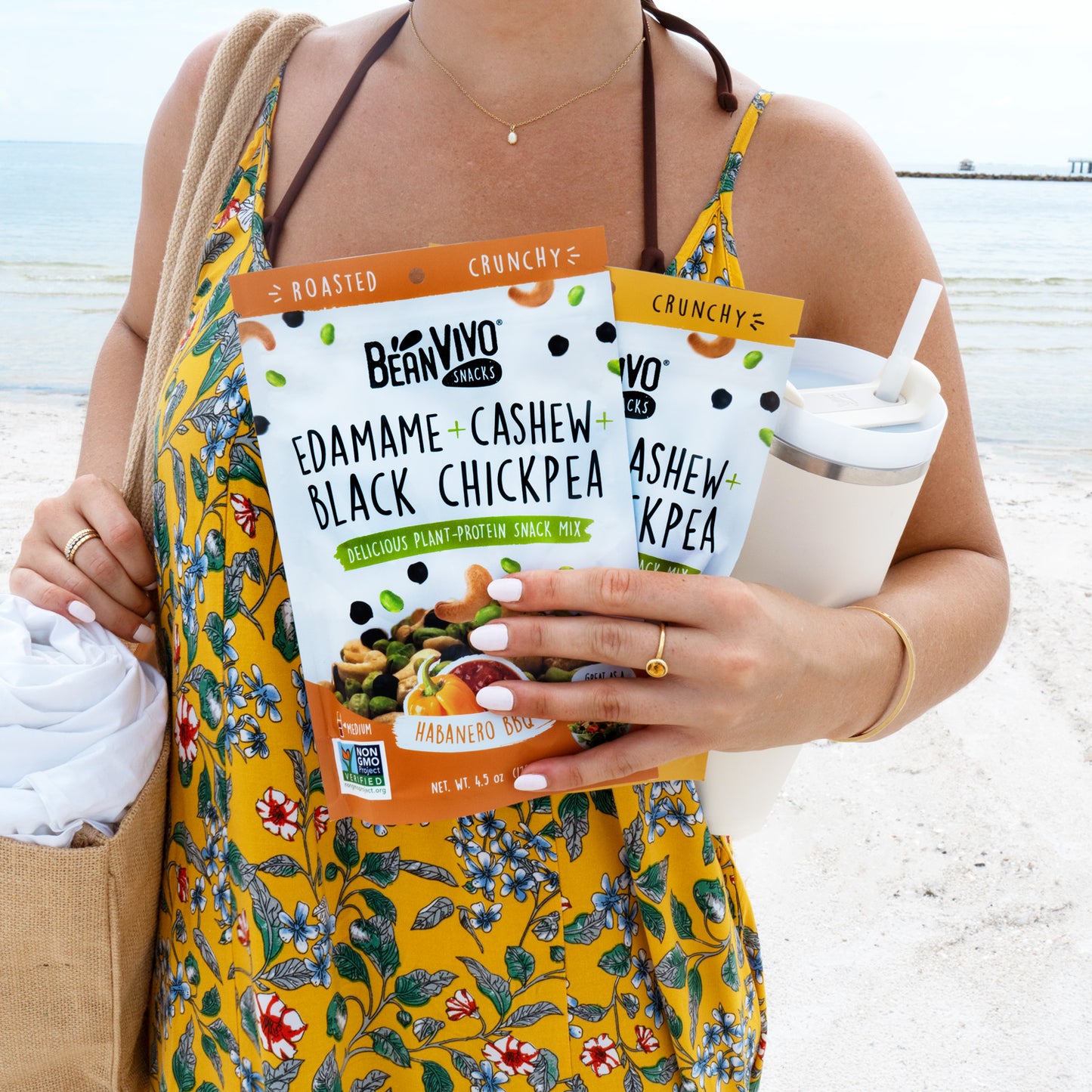 Snack Mix - Habanero BBQ 4.5oz (1 Resealable Pouch / 4 Servings)