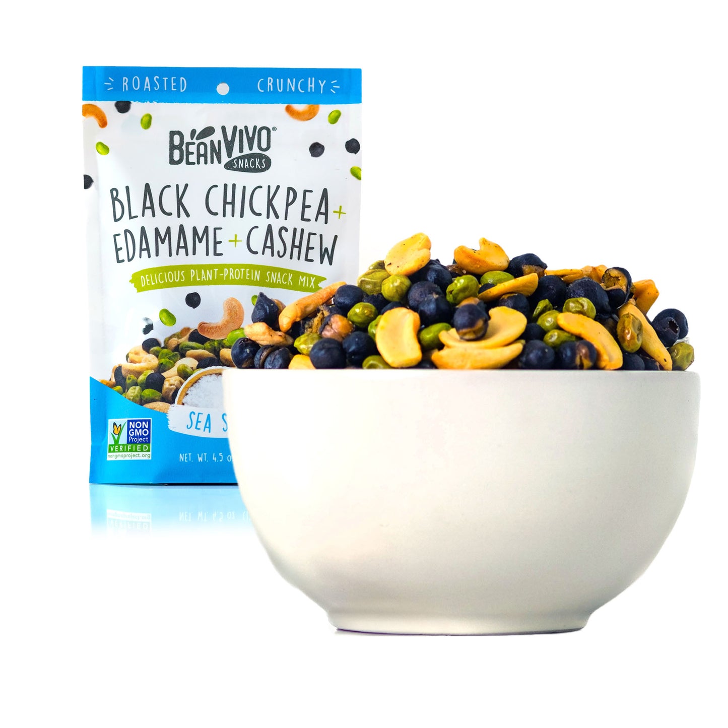 Snack Mix - Sea Salt 4.5oz (1 Resealable Pouch / 4 Servings)