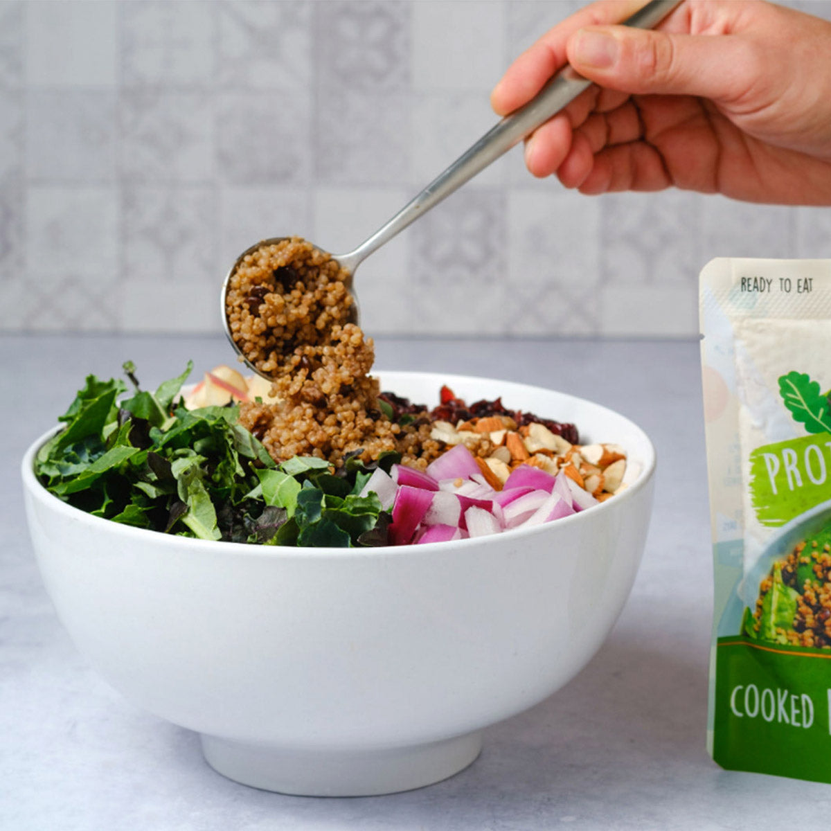 Organic Salad Protein Booster - Seasoned (6-Pack)