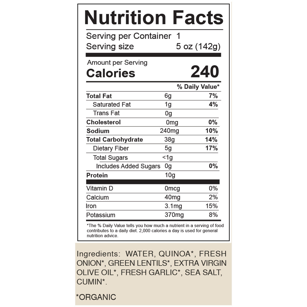 Organic Salad Protein Booster - Seasoned (6-Pack)