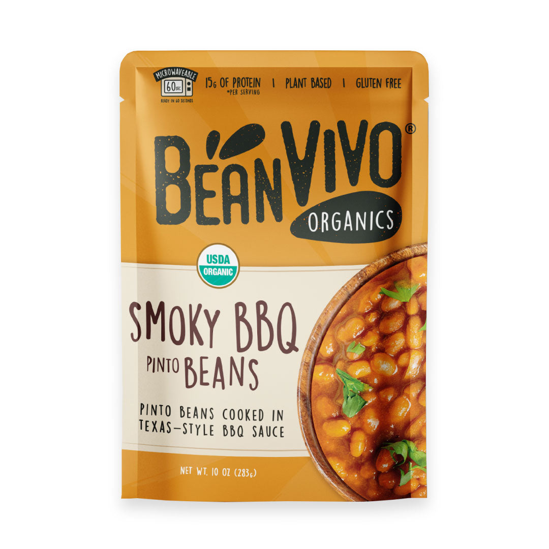 Organic Smoky BBQ Pinto Beans (6-Pack)