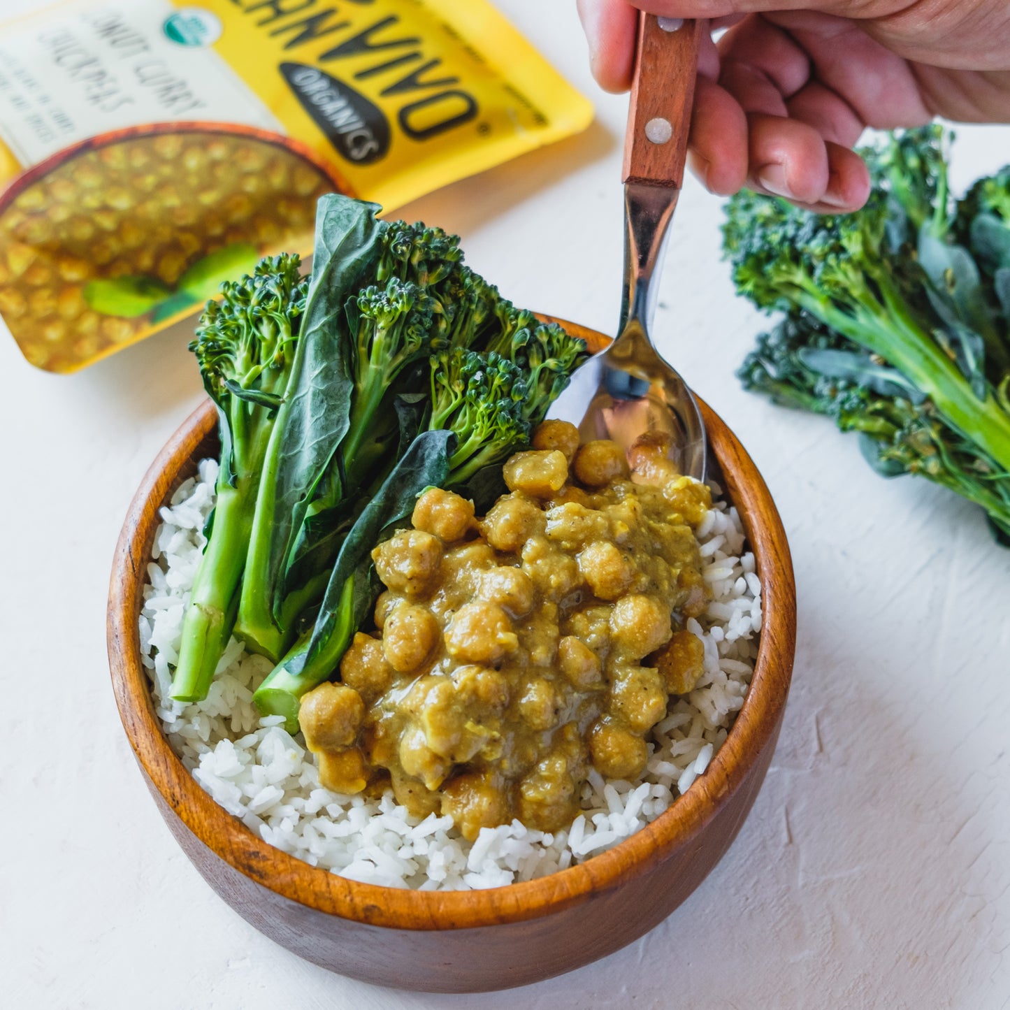 Organic Coconut Curry Chickpeas (1-Pouch)