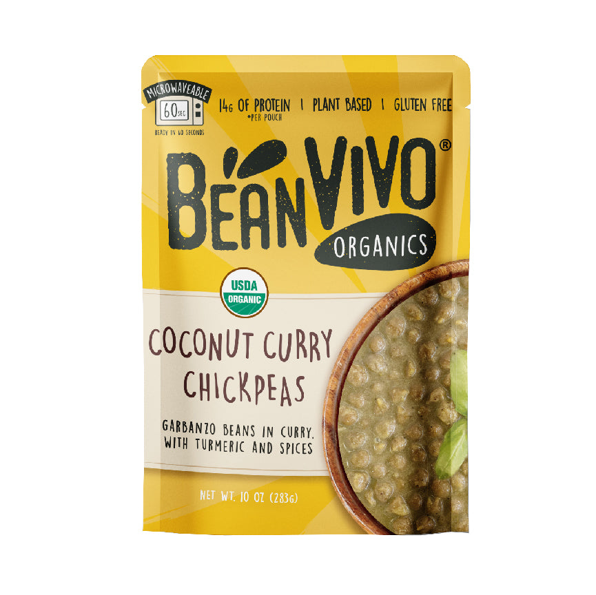 Organic Coconut Curry Chickpeas (1-Pouch)