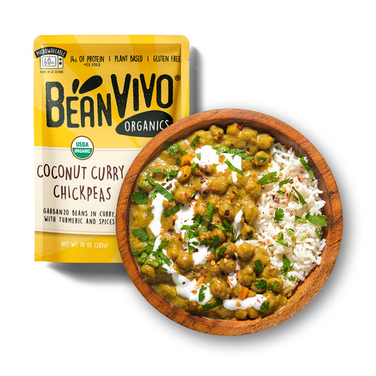 Organic Coconut Curry Chickpeas (1-Pouch)