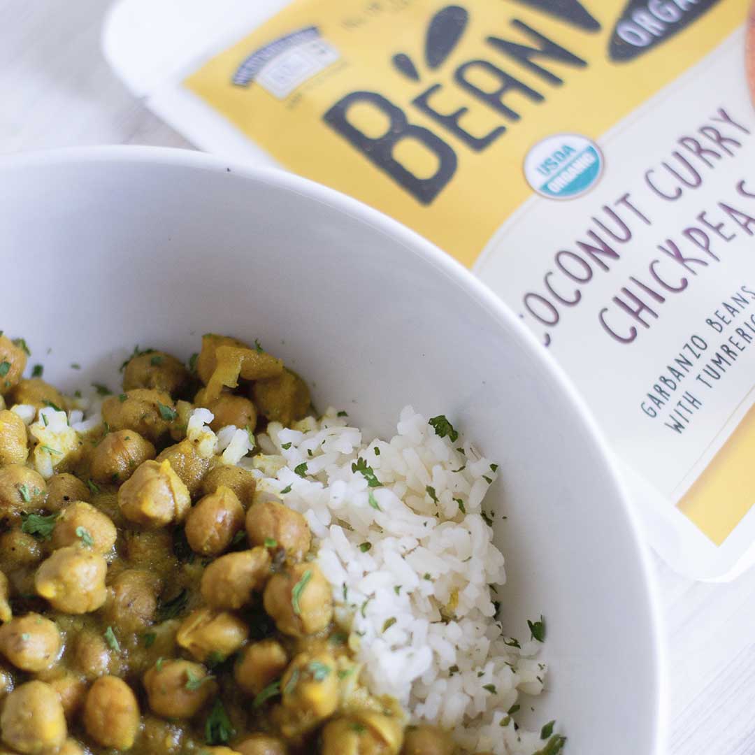 Organic Coconut Curry Chickpeas (6-Pack)