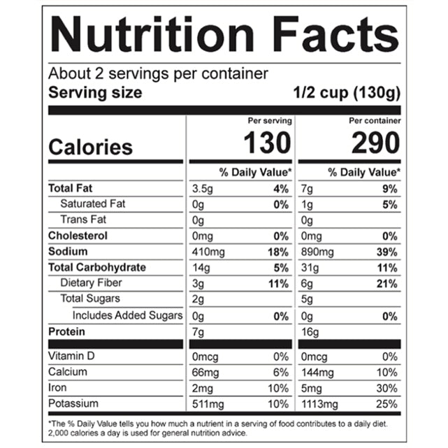 Organic Three Bean Vegan Chili (6-Pack)