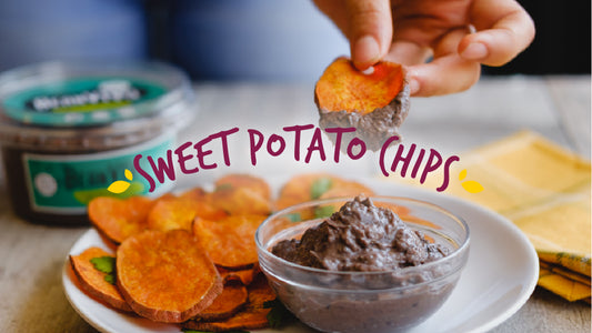 Sweet Potato Chips with Chimichurri Recipe