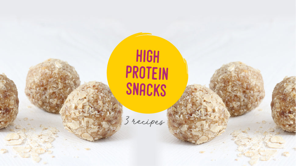 3 Easy Homemade High-Protein Snacks