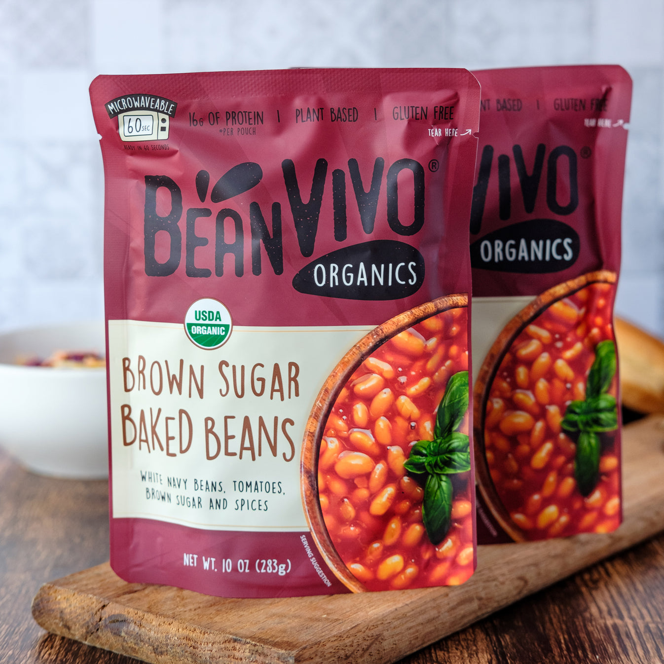 Organic Brown Sugar Baked Beans (6 pack) BeanVIVO
