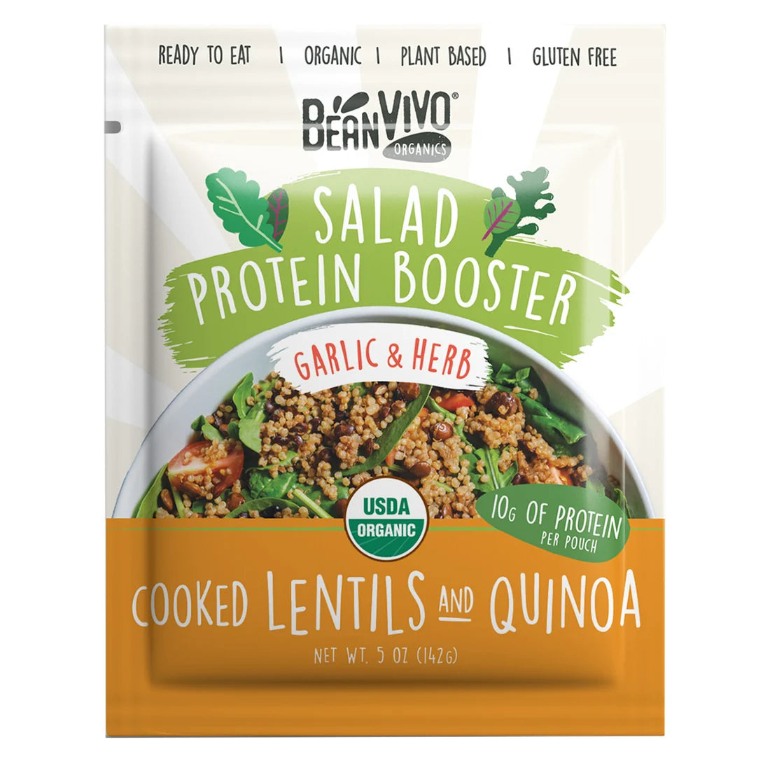 Organic Salad Protein Booster - Garlic & Herb (1-pack)